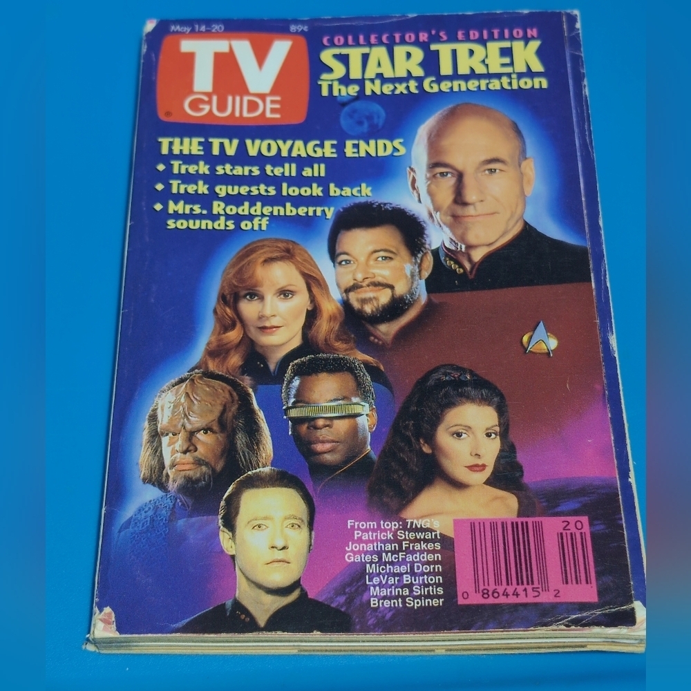 Star Trek The Next Generation Ends TV GUIDE Special Issue May 1994
